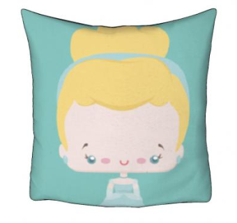 灰姑娘卡通抱枕SU模型下载_sketchup草图大师SKP模型