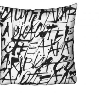 简约风文艺抱枕SU模型下载_sketchup草图大师SKP模型