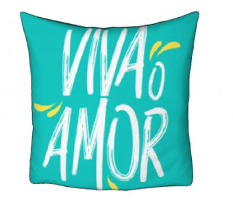 青蓝色英文抱枕SU模型下载_sketchup草图大师SKP模型