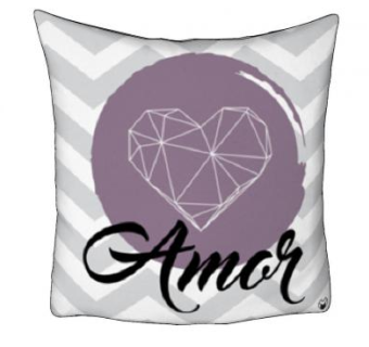 简约爱心系列抱枕SU模型下载_sketchup草图大师SKP模型