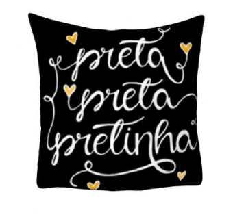 黑色英文文艺抱枕SU模型下载_sketchup草图大师SKP模型