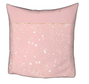 玫瑰粉白点抱枕SU模型下载_sketchup草图大师SKP模型