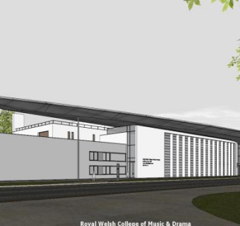 皇家音乐戏剧学院建筑SU模型下载_sketchup草图大师SKP模型