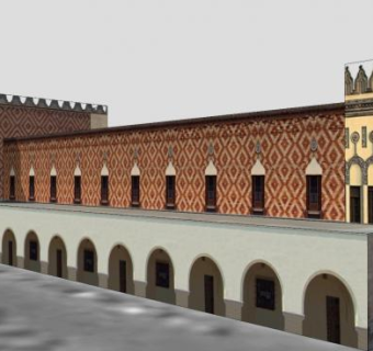 意大利建筑SU模型下载_sketchup草图大师SKP模型