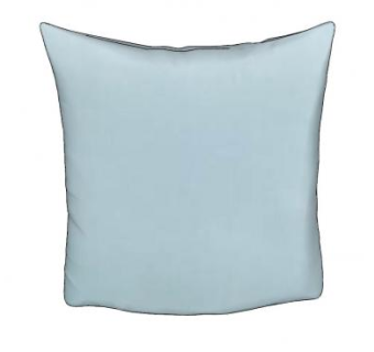 雾蓝色沙发抱枕SU模型下载_sketchup草图大师SKP模型