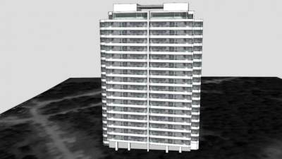 海洋总部建筑SU模型下载_sketchup草图大师SKP模型