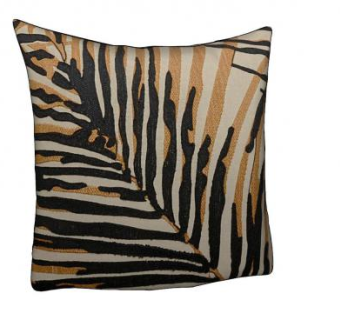 棕黑米色印花抱枕SU模型下载_sketchup草图大师SKP模型