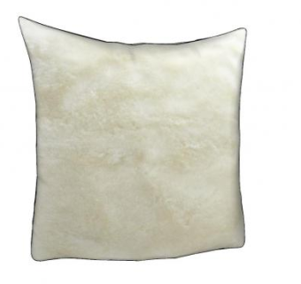 高级白色人造毛皮抱枕SU模型下载_sketchup草图大师SKP模型