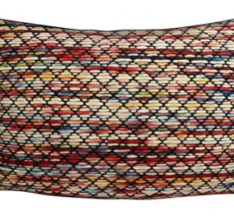 混色网格家居枕头SU模型下载_sketchup草图大师SKP模型