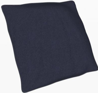 蓝黑色沙发靠垫枕SU模型下载_sketchup草图大师SKP模型