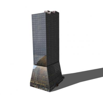 麦迪逊大街房子建筑SU模型下载_sketchup草图大师SKP模型