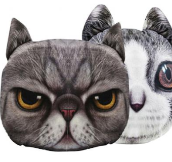 3D猫脸组合靠枕SU模型下载_sketchup草图大师SKP模型