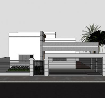 普拉提班建筑SU模型下载_sketchup草图大师SKP模型