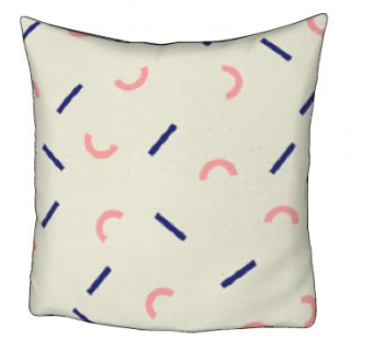 现代简约枕头SU模型下载_sketchup草图大师SKP模型