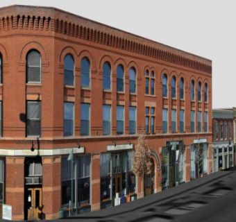 公园大道房子建筑SU模型下载_sketchup草图大师SKP模型