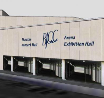 杰斐逊市民中心建筑SU模型下载_sketchup草图大师SKP模型