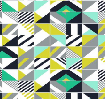 现代几何图案墙壁墙纸SU模型下载_sketchup草图大师SKP模型