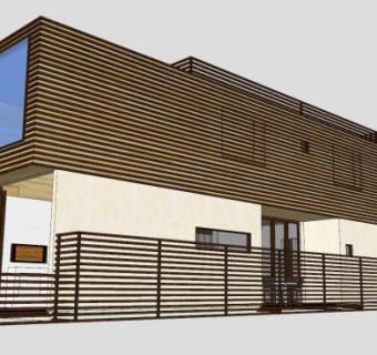 俄罗斯现代化住宅建筑SU模型下载_sketchup草图大师SKP模型