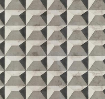 现代连续图案室内墙纸设计SU模型下载_sketchup草图大师SKP模型