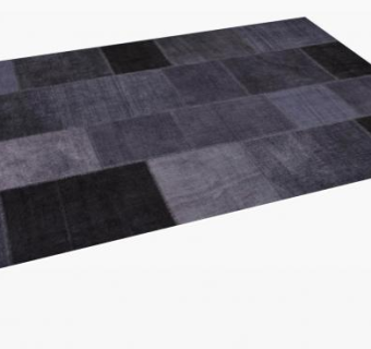 水彩画黑灰色背景墙SU模型下载_sketchup草图大师SKP模型