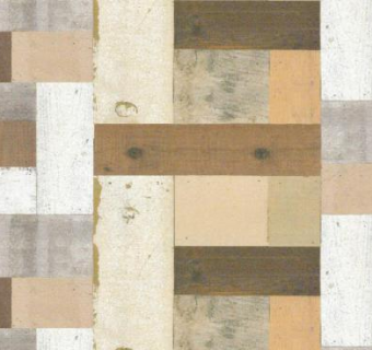 美式风格拼色木板纹室内墙纸SU模型下载_sketchup草图大师SKP模型