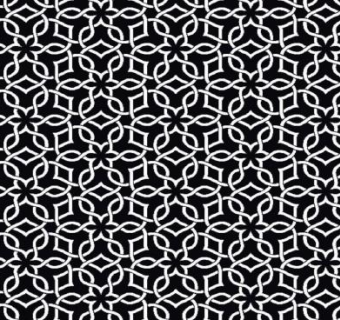 黑色印花花纹墙纸SU模型下载_sketchup草图大师SKP模型