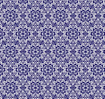 蓝色印花花纹背景墙纸SU模型下载_sketchup草图大师SKP模型