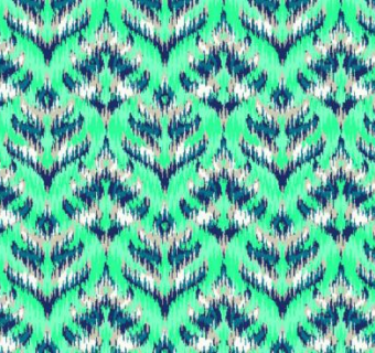 树状纹理绿色印花墙纸设计SU模型下载_sketchup草图大师SKP模型