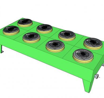 8风机远程水箱SU模型_su模型下载 草图大师模型_SKP模型