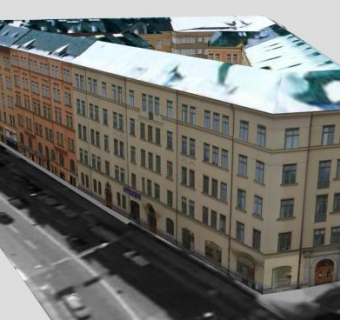 瑞典高层建筑住宅SU模型下载_sketchup草图大师SKP模型