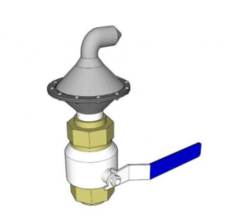 自动放空阀SU模型_su模型下载 草图大师模型_SKP模型