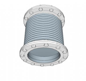 DN200波纹管SU模型_su模型下载 草图大师模型_SKP模型