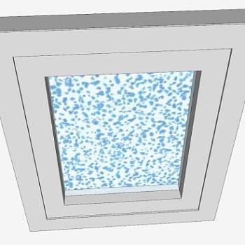 动态浴室窗户SU模型下载_sketchup草图大师SKP模型