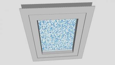 动态浴室窗户SU模型下载_sketchup草图大师SKP模型