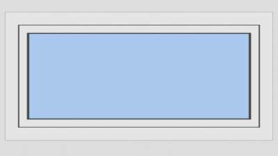 现代上旋窗SU模型下载_sketchup草图大师SKP模型