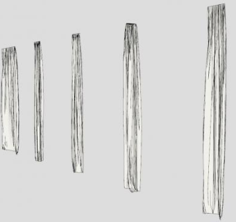 纯色布艺窗帘SU模型下载_sketchup草图大师SKP模型