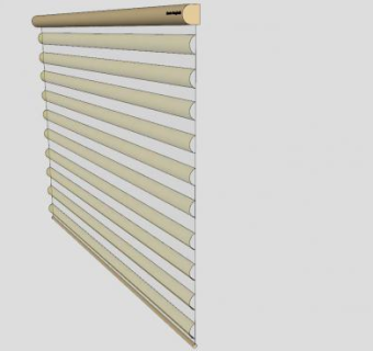 现代室内卷帘设计SU模型下载_sketchup草图大师SKP模型