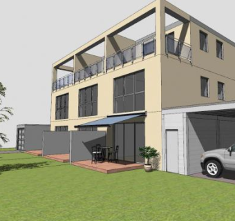 乡村房子住宅SU模型下载_sketchup草图大师SKP模型