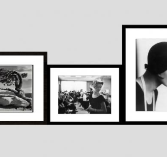 简约黑白手绘装饰有框挂画SU模型下载_sketchup草图大师SKP模型