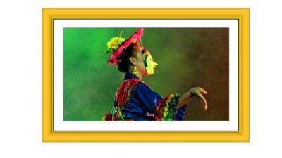 现代摄影舞蹈演员挂画SU模型下载_sketchup草图大师SKP模型