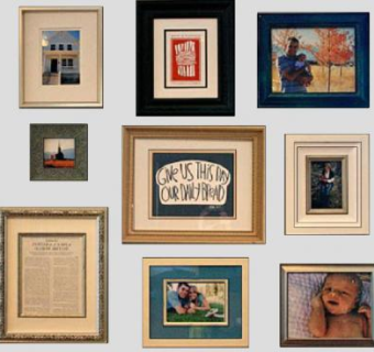 现代艺术摄影壁挂相框SU模型下载_sketchup草图大师SKP模型