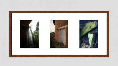 相框架风景摄影相片SU模型下载_sketchup草图大师SKP模型