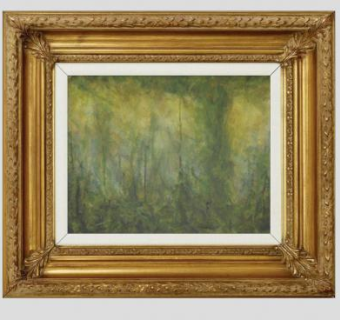 框架的抽象画艺术品SU模型下载_sketchup草图大师SKP模型