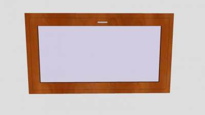 玻璃板木框SU模型下载_sketchup草图大师SKP模型