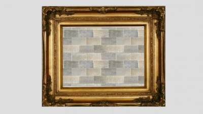 华丽的镀金画框SU模型下载_sketchup草图大师SKP模型