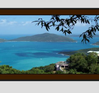 群岛海边风景照片挂画SU模型下载_sketchup草图大师SKP模型