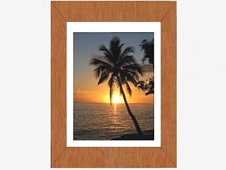 棕榈树和日落的相框绘画SU模型下载_sketchup草图大师...