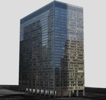 伊利诺斯州高层建筑SU模型下载_sketchup草图大师SKP模型