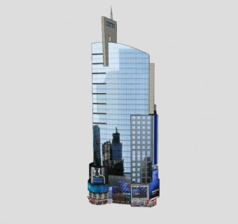 现代建筑物房子SU模型下载_sketchup草图大师SKP模型