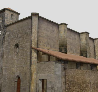 伊丽莎建筑房子SU模型下载_sketchup草图大师SKP模型